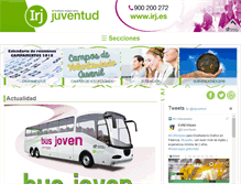 Tablet Screenshot of irj.es